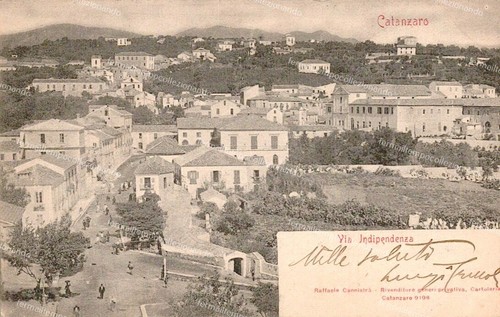 Dq425 cartolina catanzaro - cartolina,