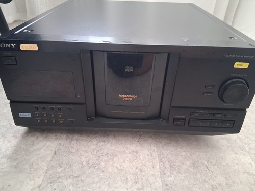 Sony cdp cx220 megastorage - sony, cdp-cx220