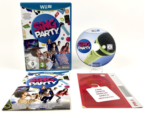 Sing party nintendo - sing, wii