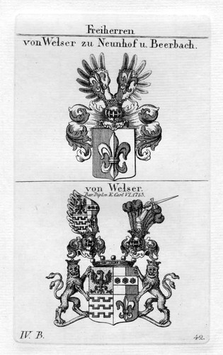 Welser stemma nobiltà - welser,