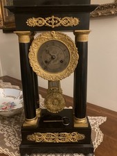 OROLOGIO PENDOLO PORTICO Impero - EPOCA 800 -  Non FUNZIONANTE