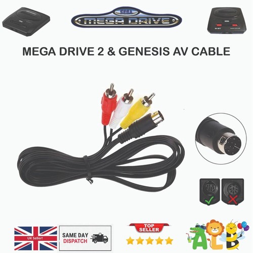 Cavo sega mega drive rca - cavo,