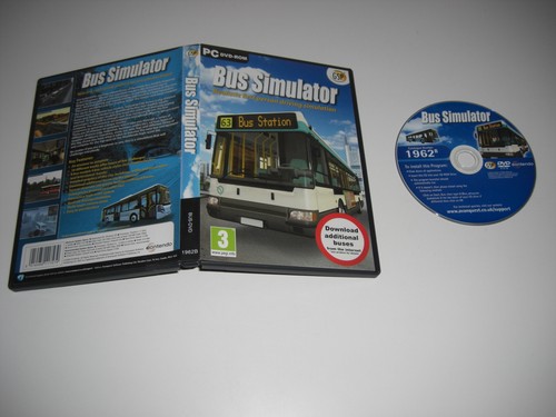 Bus simulator dvd rom sim - simulator,