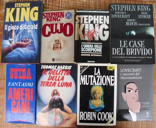 Lotto libri horror - lotto,