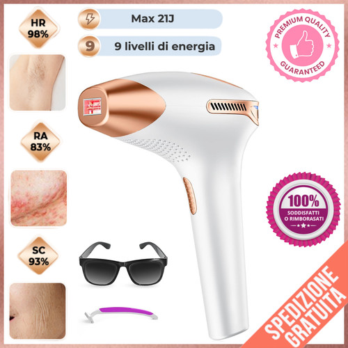 Depilatore luce pulsata - depilatore,