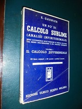 Garnier E.; CALCOLO SUBLIME