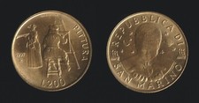 SAN MARINO 200 LIRE 1997 LA