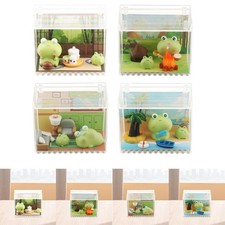 Miniature di rane, sculture di