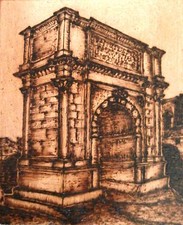 Arco tito quadro - di,
