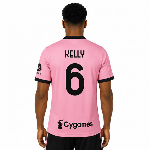Maglia rosa kelly juventus - maglia, 6