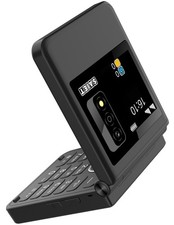 Telefono Cellulare SAIET BE FLIP 2.4” + 1.8” Dual SIM Flip Type-C NERO