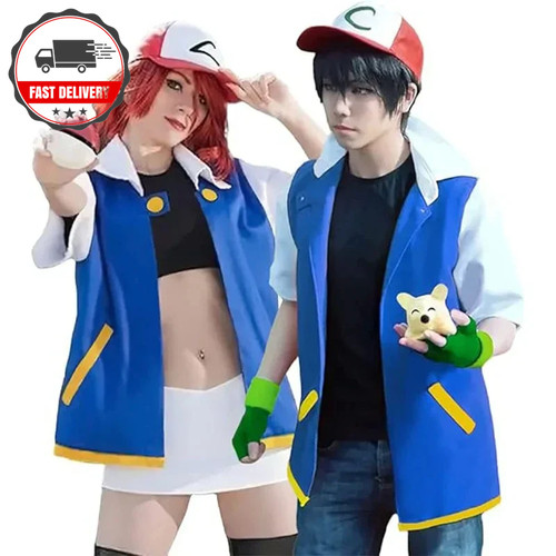 Costume uomo anime allenatore - uomo,