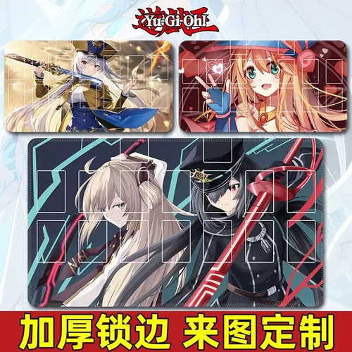 Playmat with zones - yu-gi-oh!,