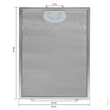 Filtro metallico Alluminio per