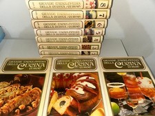 GRANDE ENCICLOPEDIA DELLA CUCINA - CURCIO - 1972 - 11 VOLUMI
