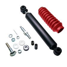 Ammortizzatore di sterzo rinforzato con manicotto Jeep Wrangler YJ + TJ 87-06