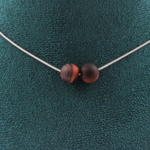 Collana perle occhio - collana, di