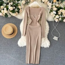 Abito donna bodycon midi senza - abito,