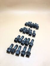 KIT SET BULLONI X 20 RUOTA CERCHI IN LEGA AUDI SEAT IBIZA CHIAVE 17