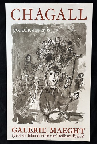 Marc chagall guaches - marc, chagall-guaches