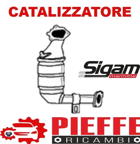 Catalizzatore sigam per fiat - catalizzatore,