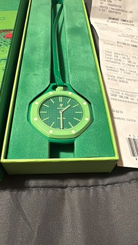 Swatch audemars green - x,