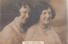 POSTCARD - NELLA & CELIA BRUCE