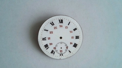 Pezzo orologio per - pezzo, un
