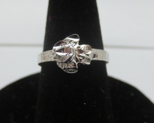 Anello promessa oro bianco - oro,