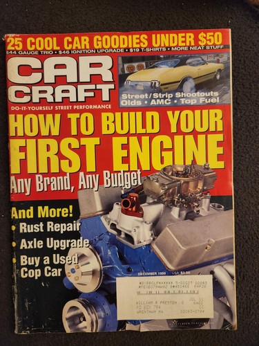 Car craft magazine december - car,
