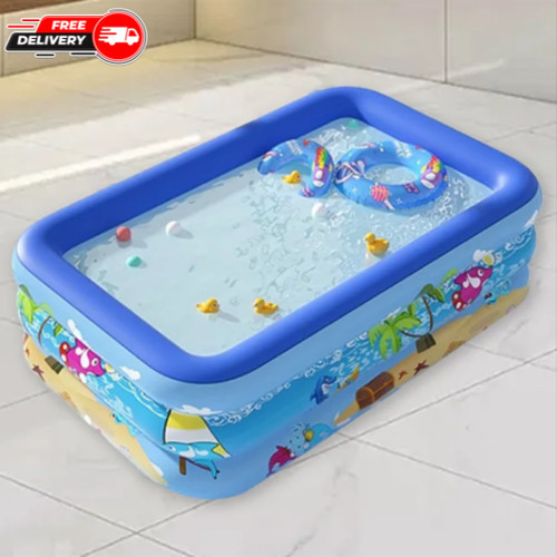 Piscina per famiglie - , giardino