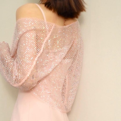 Cardigan donna cristallo