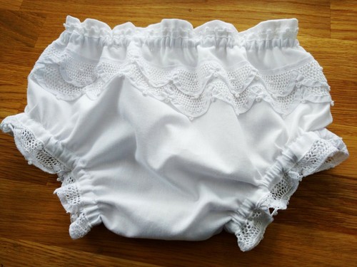 Copri pannolino bianco cotone