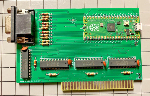 Scheda grafica apple ii - grafica, e
