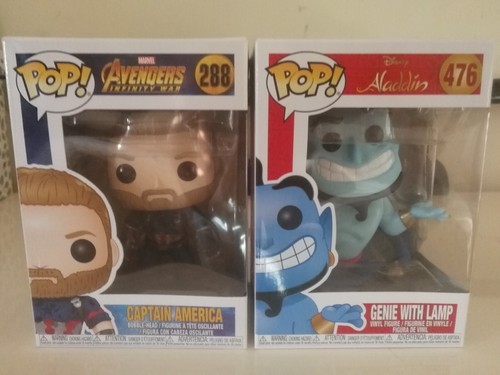 Lotto funko pop genie with - pop,