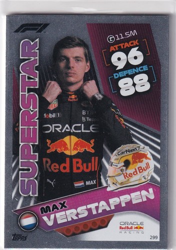 Topps turbo attax 2022 - f1,