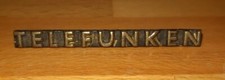 Emblema telefunken da - "telefunken",
