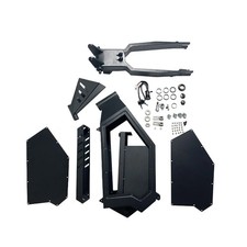 Telaio bici elettrica enduro downhill in acciaio per bombardiere stealth