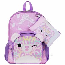 Set 4 pezzi zaino squishmallow