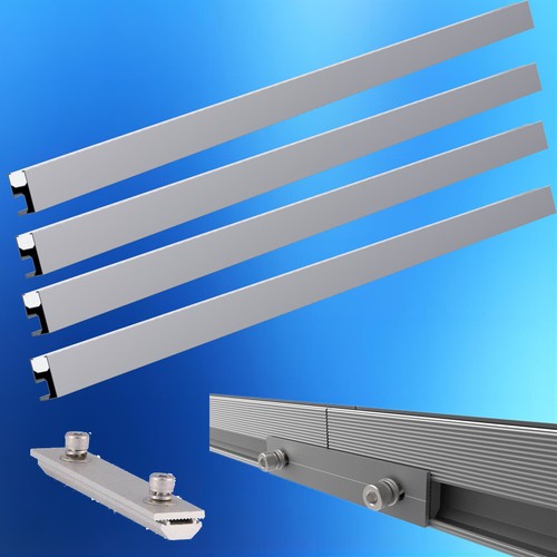 Supporto alluminio guida - alluminio, di