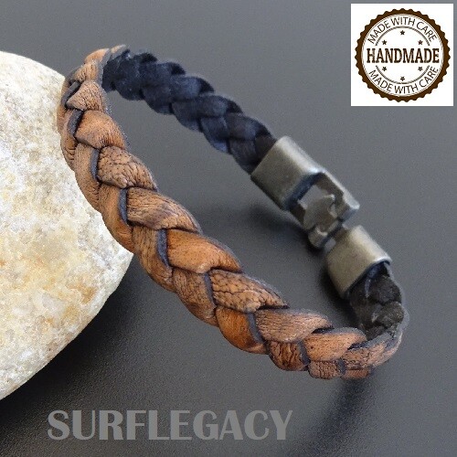 Bracciale uomo pelle - bracciale,