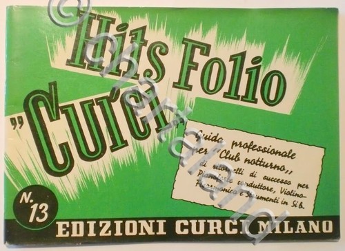 Musica spartito hits folio - spartito,