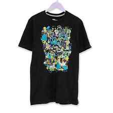 T shirt Nike nera con stampa sul fronte - Taglia L uomo