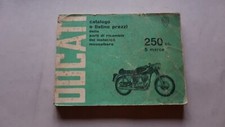 Ducati 250 Mach 1 Mark3 Scrambler '64 catalogo ricambi originale parts catalogue