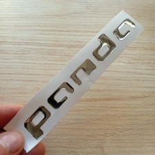 Adesivo resinato 3D logo fiat