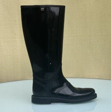 GUCCI STIVALI IN GOMMA NERI