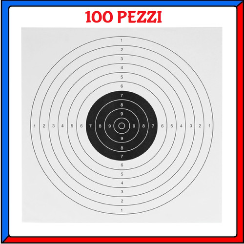 100 pezzi bersaglio - bersaglio, carabina