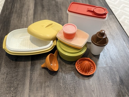 Vintage tupperware lot 8 - vintage,