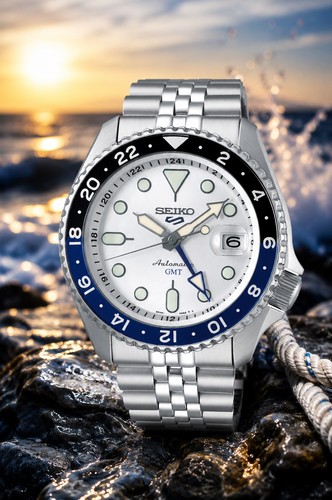 Seiko sports gmt ssk033k1 - 5,