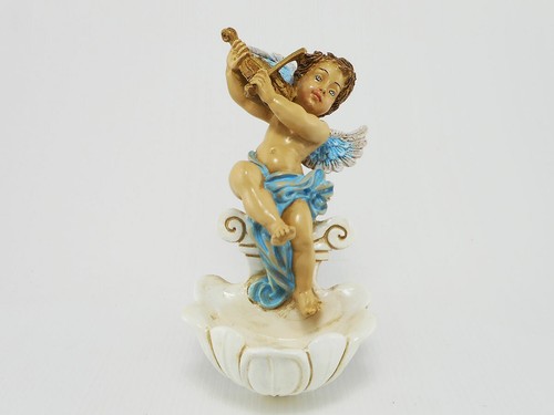 Acquasantiera angelo con - acquasantiera,